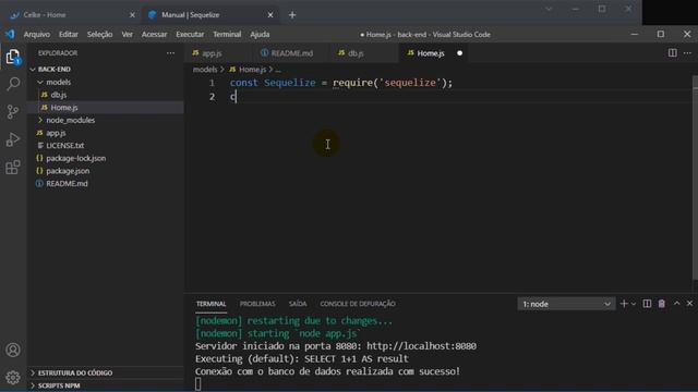 Como conectar Node.js com banco de dados MySQL смотреть онлайн