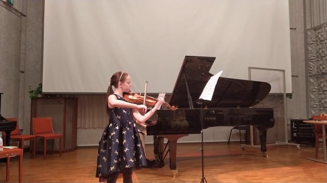 Скрипка. Ф. Крейслер "Сицилиана и Ригодон" (в стиле Франкёра) смотреть онлайн