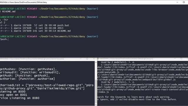 Git Proxy Deny repo смотреть онлайн