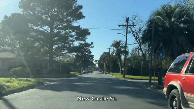 West Savannah Hoods - Savannah - Georgia - 4K Neighborhood Drive смотреть онлайн