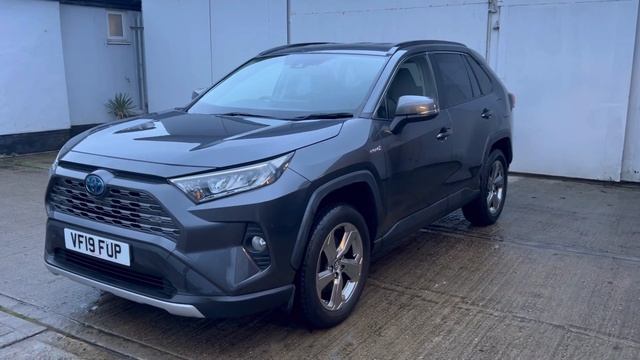 19'19 Toyota Rav4 Design 2.5VVTi Hybrid CVT 2WD finished in Decuma Grey Metallic смотреть онлайн