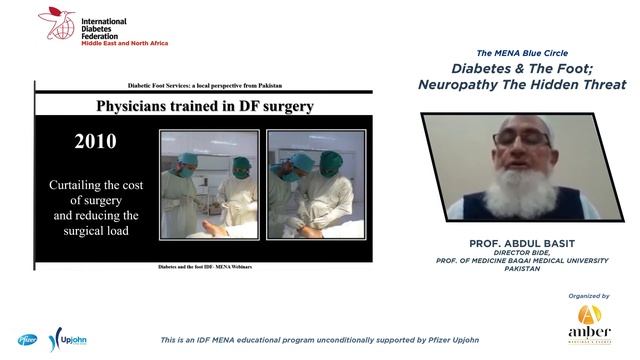 IDF MENA Bleu Circle Webinar July 17th, 2020. The Foot Neuropathy : The hidden Threat. смотреть онлайн