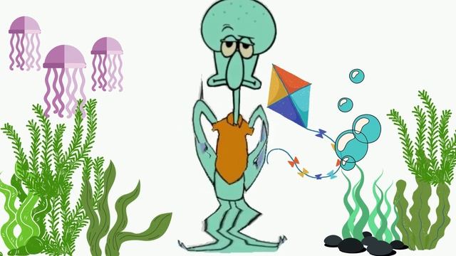learn easy to make vector Squidward using a free application canva смотреть онлайн
