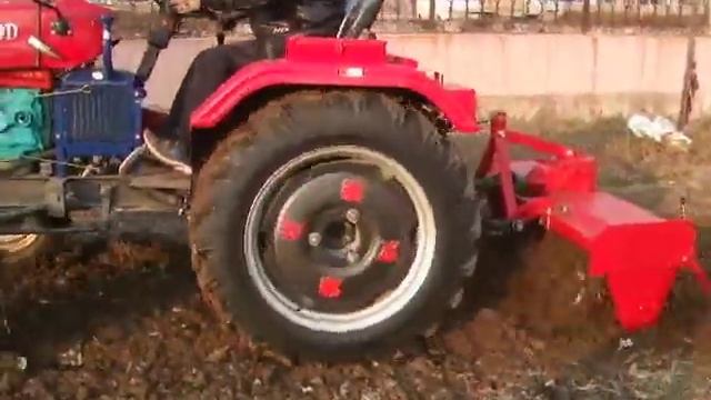 1GQN series Cultivator Work Vedio смотреть онлайн