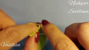 Листик клёна крючком. Ирландское кружево.