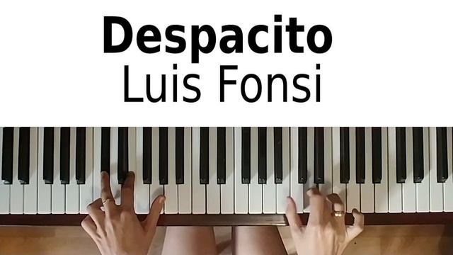 Как сыграть Despacito на фортепиано (How to play Despacito piano tutorial) смотреть онлайн