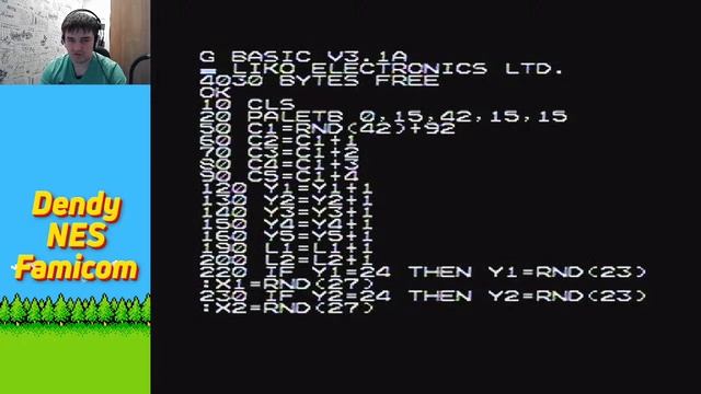 Китайские игры. Wait and See!(Ну, погоди!). Матрица и шум на G-Basic (№25) смотреть онлайн