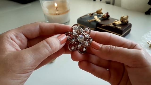 Финал распаковки первой посылки с винтажными украшениями из Америки! смотреть онлайн