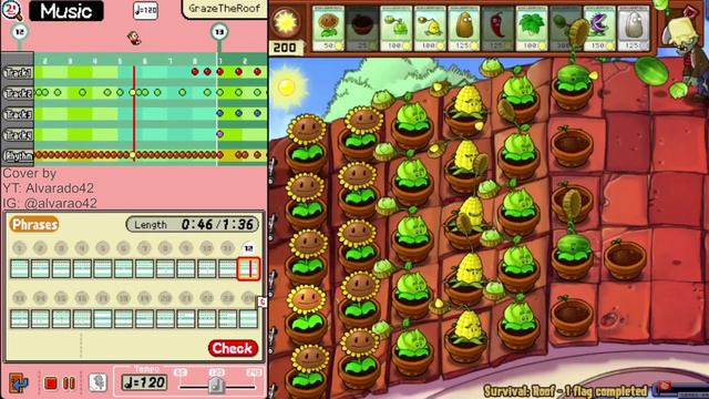 Graze The Roof (Roof theme) - WarioWare D.I.Y. Cover смотреть онлайн