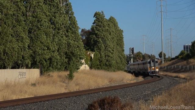 Altamont Corridor Express Train Action - Summer 2021 смотреть онлайн