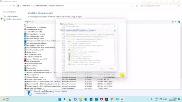 How to enable and disable Microsoft Print to PDF # Windows 11 #pdf #Getdot Solutions смотреть онлайн