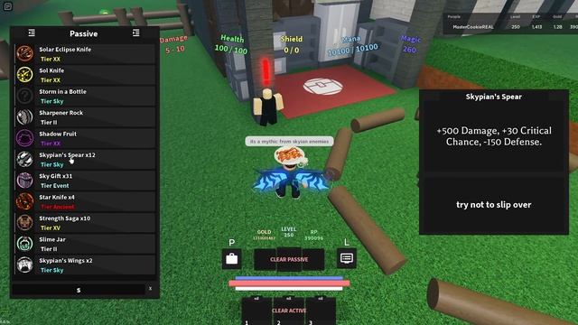 Showcasing ALL the new Critical legends sky island stuff смотреть онлайн