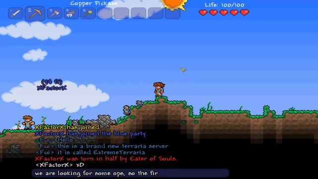 ExtremeTerraria new terraria server смотреть онлайн