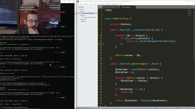 TDD with PHPUnit, part 1 смотреть онлайн
