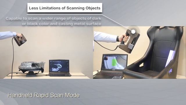 Scanner 3D EinScan Pro HD смотреть онлайн