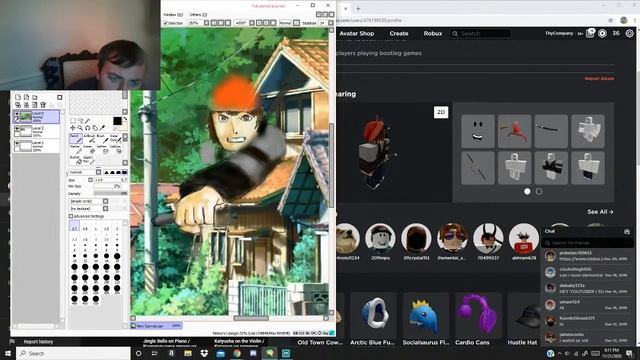 HOW TO DRAW A ROBLOX AVATAR ANIME CHARACTER! смотреть онлайн