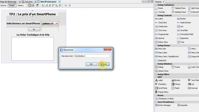TP2 : Événementielle Java Netbeans ISTA смотреть онлайн