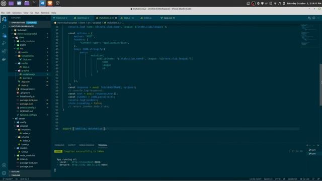 GraphQL With Vue.js and Node.js | Part-18 Delete Mutation with GraphQL to Delete a Document Vue.js смотреть онлайн