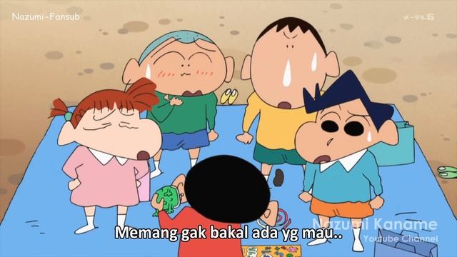 Shin-Crayon Shinchan Sub Indonesia - 「Nyaris Saja Dompet Kodoknya」 смотреть онлайн