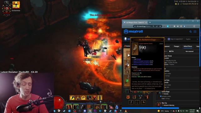 The Machine Gun Barb - LoD Weapon Throw for T16 Rifts смотреть онлайн