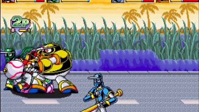 Ninja Baseball Bat Man 4 Player Netplay Game
