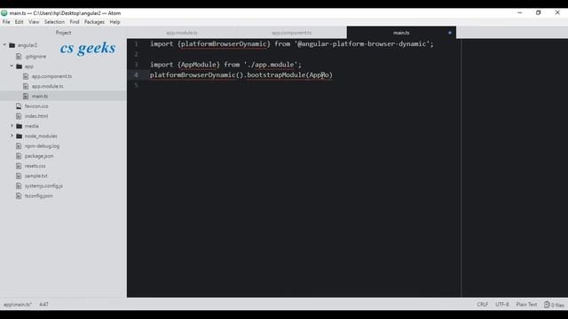Angular 2 Tutorial #5 Bootstrapping ( हिन्दी) смотреть онлайн