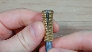 Цанга Латунная. Анкер для потолка - надёжное крепление.