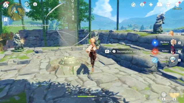 How to Solve 5 Statues Puzzle on Qingce Village Peak Mountain - Genshin Impact смотреть онлайн