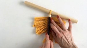 Делаем панно из перьев  в технике макраме / листики макраме / макраме для начинающих