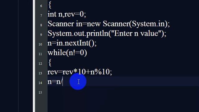 Java Tutorials : Reverse of Given Number смотреть онлайн