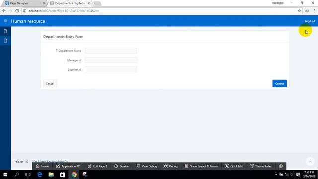 Oracle Apex Automatic Form & Report смотреть онлайн