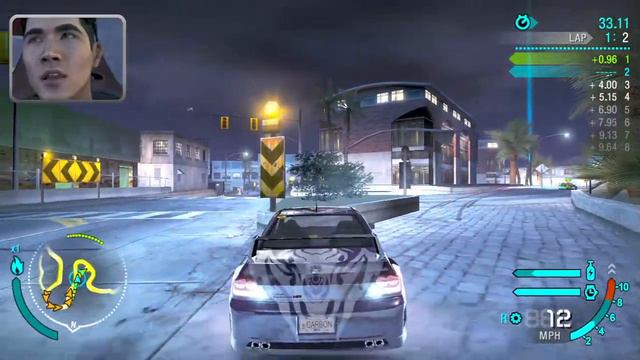 NFS Carbon - Kenji ('06 Lancer Evo IX) vs. Scorpios ('06 Lancer Evo IX) and Yumi ('06 Impreza WRX) смотреть онлайн