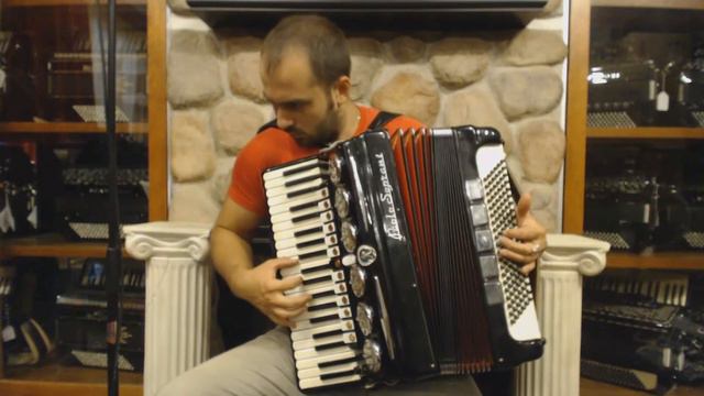 2765 - Black Paolo Soprani Piano Accordion LMMH 41 120 $1999 смотреть онлайн
