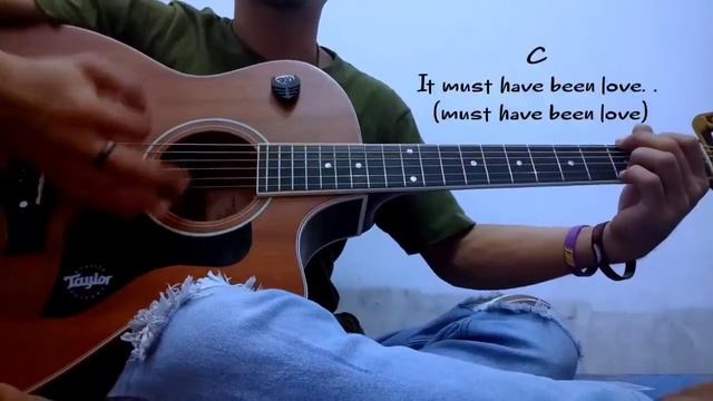 It Must have been love❤/Roxette/kord gitar/guitarchords смотреть онлайн