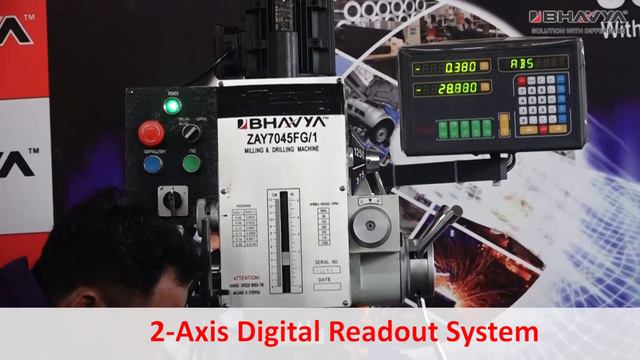 Drilling, Milling & Tapping Machine (Model -ZAY7045FG/1) - Bhavya Machine Tools