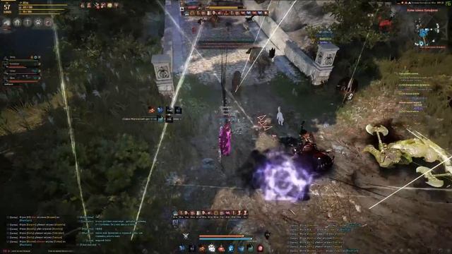BlackLabel PVP - Node war ( 30 03 2016 ) Black Desert Wizard pvp смотреть онлайн