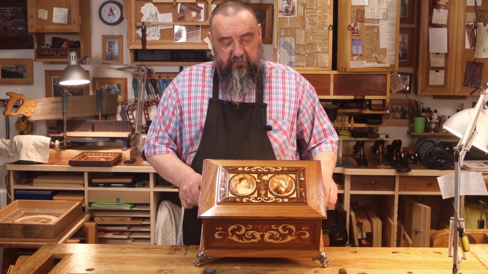 Ларь | Маркетри | Фестиваль Столярного Дела 01-02 июня 2024 | Москва | Фёдор А. Бондарев | Дельница смотреть онлайн