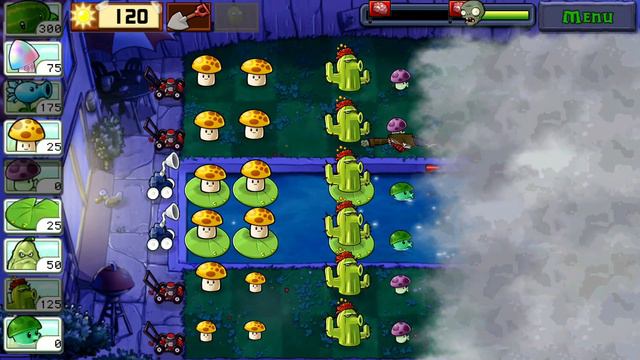 Plants vs Zombies adventure 2 Туман 3 level #22 смотреть онлайн