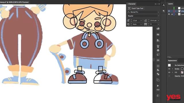 Character Design with Photoshop and Illustrator смотреть онлайн