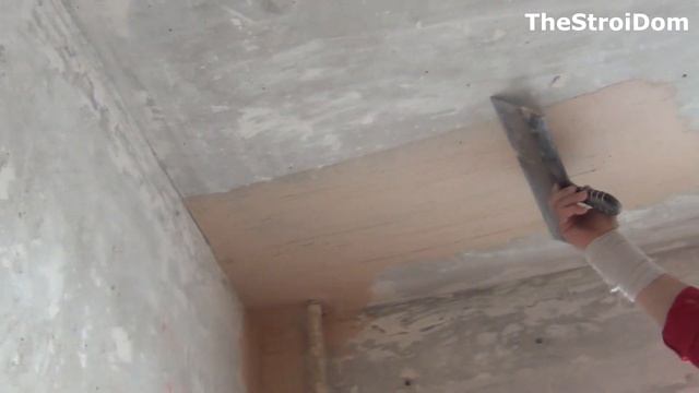 Шпаклевка стен, подготовка стен и потолка, под обои, под покраску./ Wall preparation смотреть онлайн