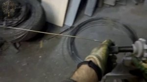 Как выпрямить стальную проволоку УЛУЧШЕННЫЙ способ