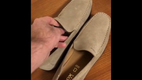 Покупка обуви GEOX. Мокасины.