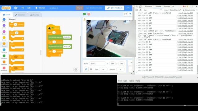 Scratch 3 Sheeptester extension using secure websockets смотреть онлайн