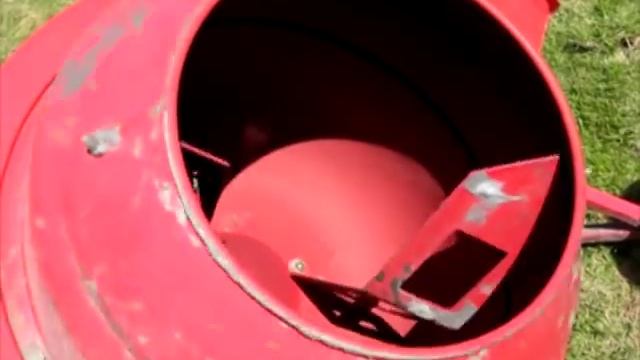 1.25 Cubic Foot Central Machinery Cement Mixer. Model 91907. смотреть онлайн