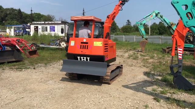 IHI IS30S-2 короткий тест экскаватора смотреть онлайн