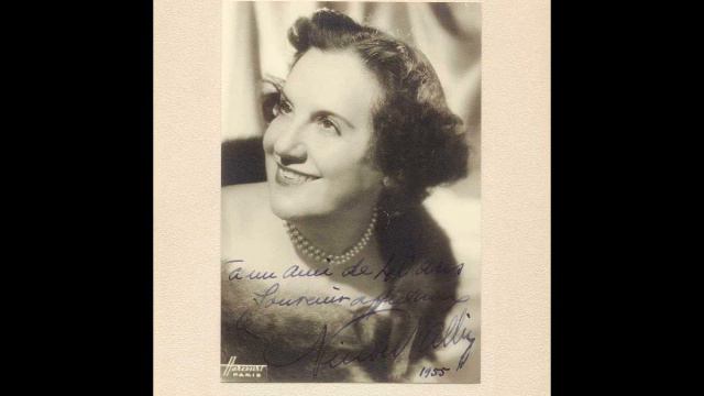 Valse Célèbre - Ninon Vallin, soprano. смотреть онлайн