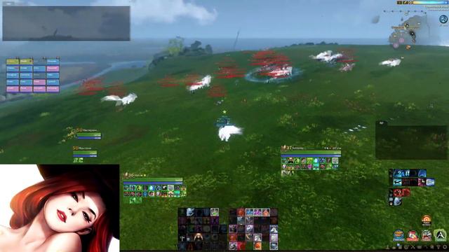 Archeage | Morag Tong | пвп стасик vs East | Mass PVP | от лица рла | Skullknight | Сервер Хазе смотреть онлайн