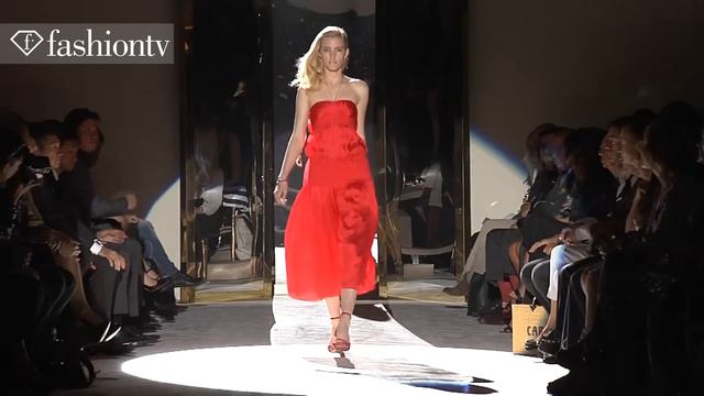 Salvatore Ferragamo Runway Show ft Anja Rubik - Milan Fashion Week Spring 2012 MFW | FashionTV - FT смотреть онлайн