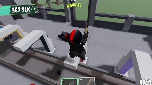 Protecting My Brain from Zombies in Zombie Defense Tycoon! смотреть онлайн