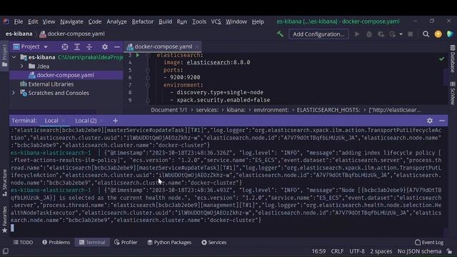 How to setup Elasticsearch and Kibana (8.X) using Docker - Under 10 mins смотреть онлайн